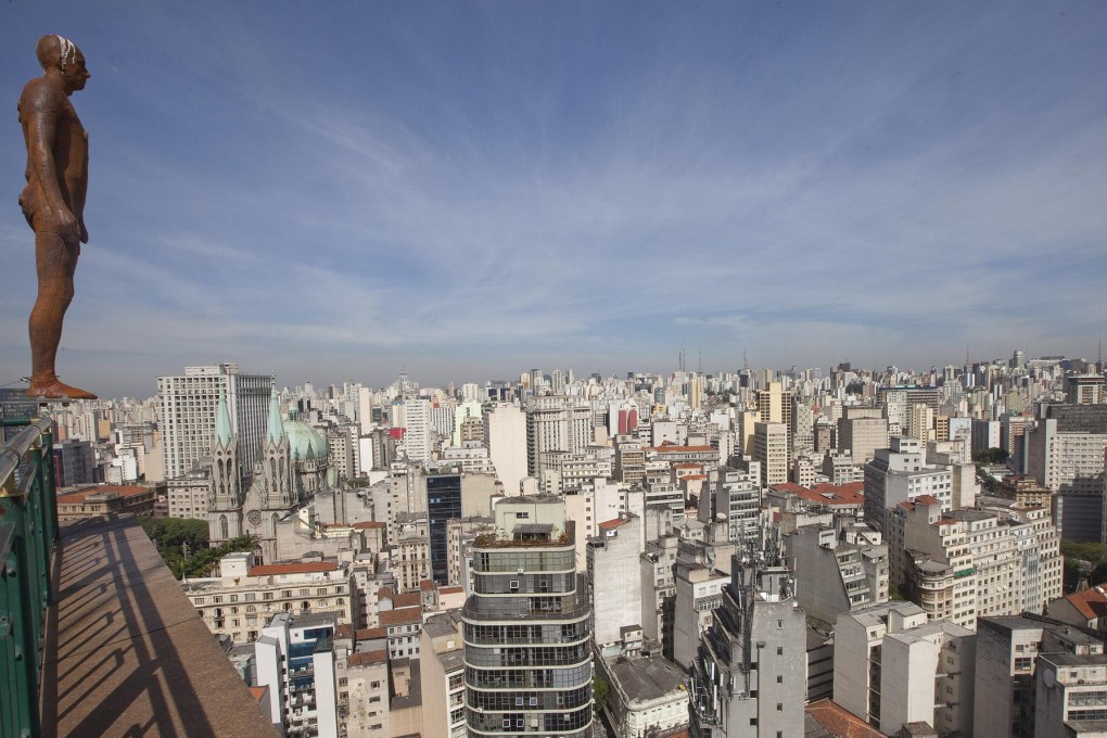 The figures are often mistaken for suicidal people. Photo: AP