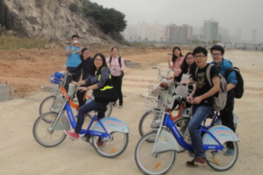 Young members of the group Cross-border Environment Concern