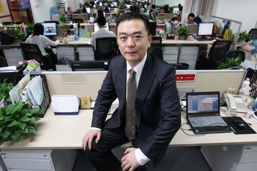 Chen Jinsong's Worldunion made its name in the property market correction in Shenzhen in 1993. Photo: May Tse