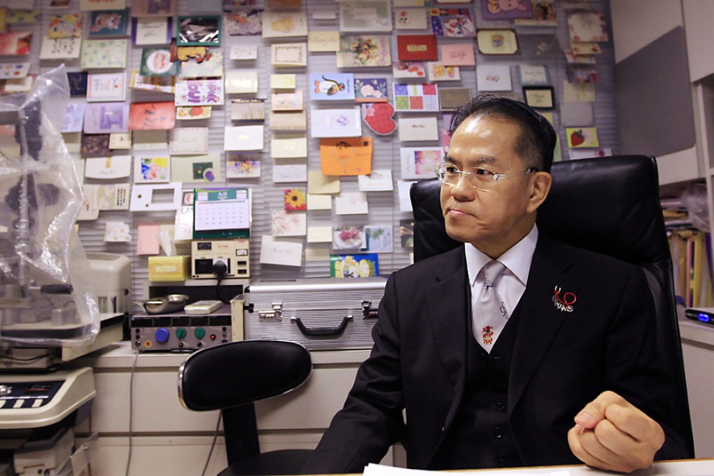 Dr Chow Pak-chin says people can be given the organ donation registration form when they turn 18 and get their ID cards. Photo: Jonathan Wong