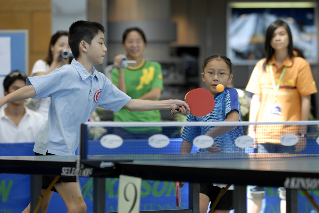 In 2007, Ho Kwan-kit was showing his potential to become a top athlete in table tennis. Photo: SCMP Pictures