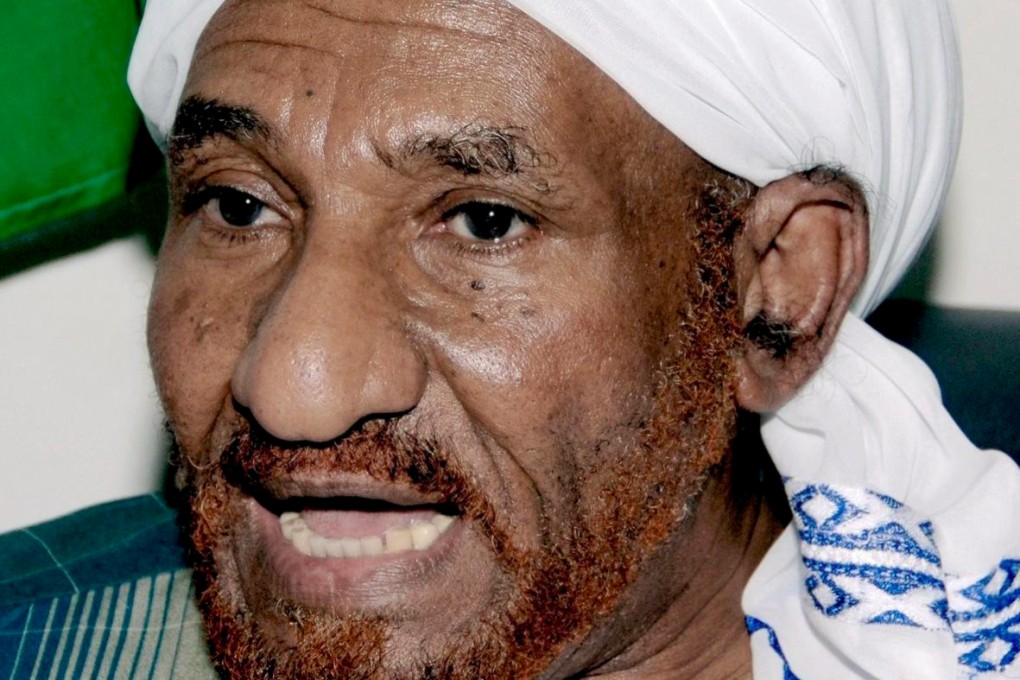 Sadiq al-Mahdi is the head of the Umma Party.