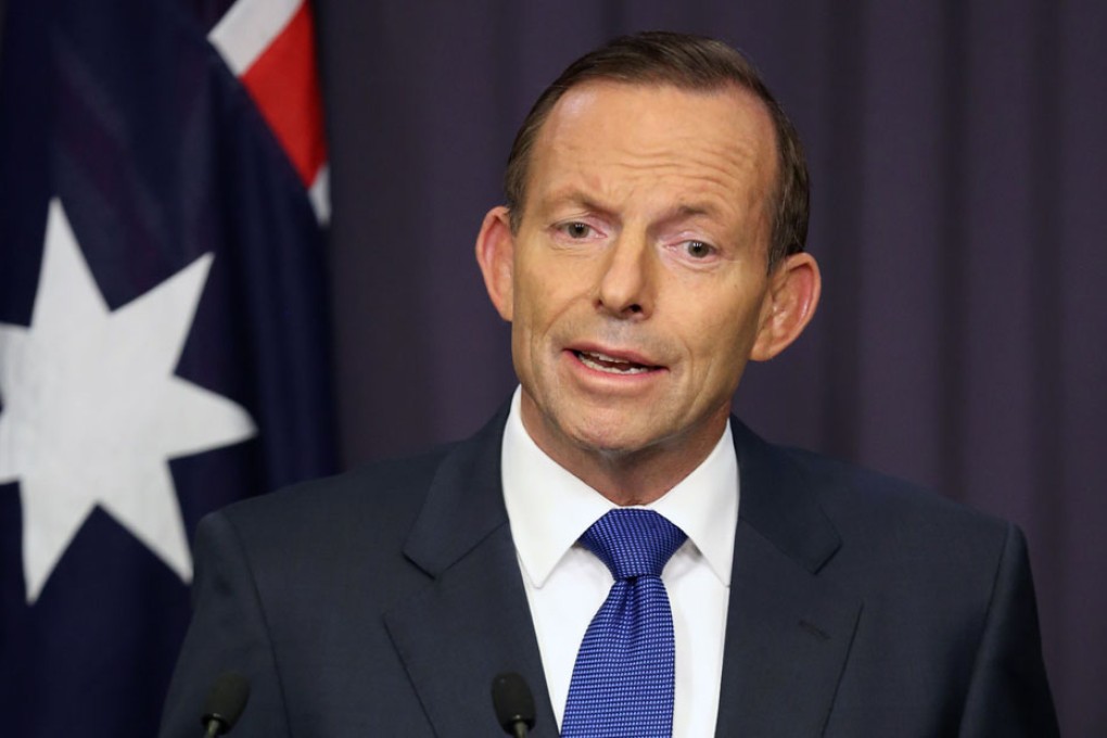Australian Prime Minister Tony Abbott accused the ABC of being unpatriotic in airing revelations by Edward Snowden of Australian eavesdropping on Indonesian leaders' phone calls. Photo: AFP
