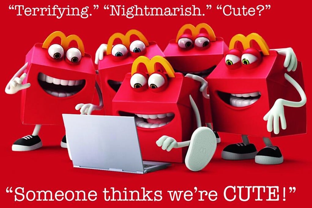 McDonald’s box-shaped mascot inspires fear, not Happiness