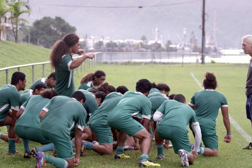 Still from Next Goal Wins, which celebrates how the game’s worst team, American Samoa, bounced back from a record 31-0 defeat. Photo: AFP