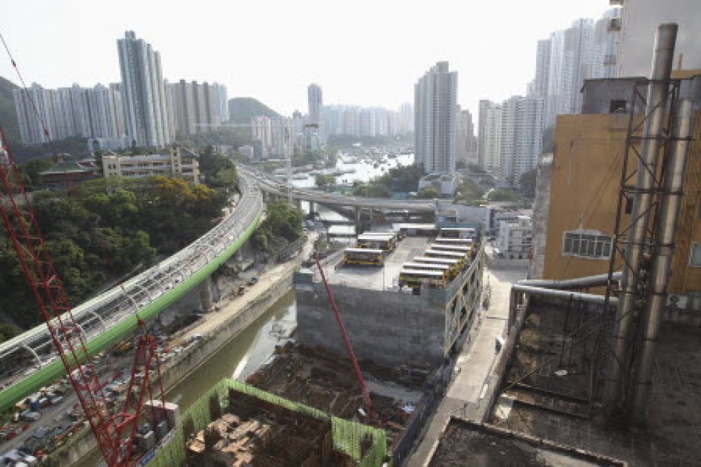 The HK$12.4 billion South Island Line (East) involves new stations at Ocean Park, Wong Chuk Hang, Lei Tung and South Horizons. Photo: Jonathan Wong