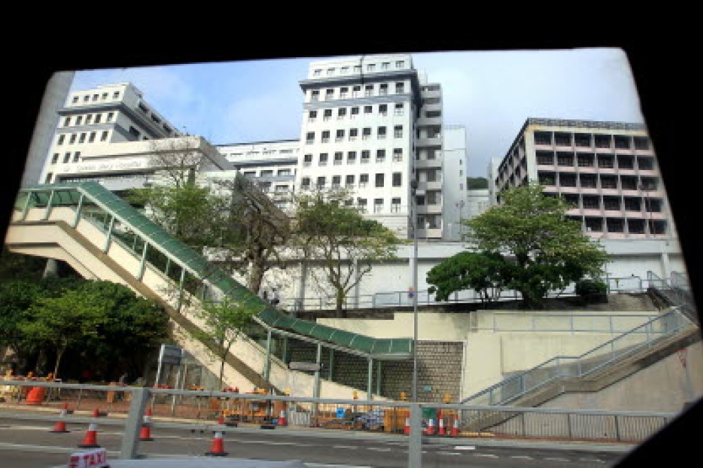 Concerns have arisen recently about a possible delay to preparatory work for the redevelopment of Queen Mary Hospital in Pok Fu Lam. Photo: Jonathan Wong