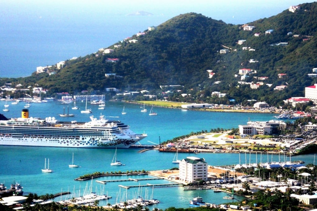 The British Virgin Islands is located in the Caribbean to the east of Puerto Rico.