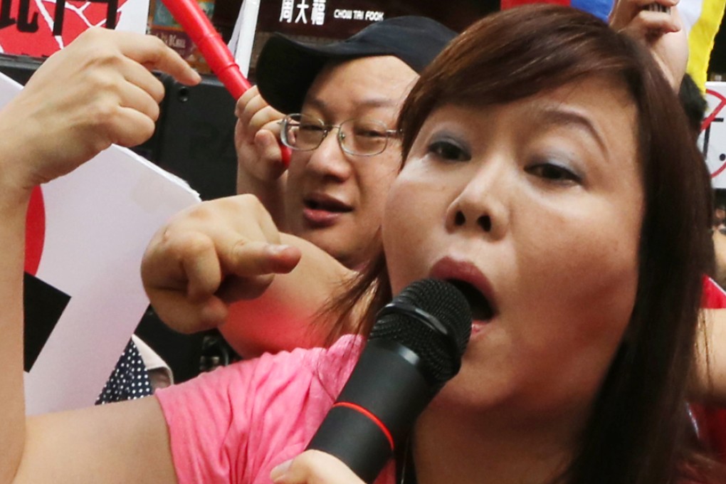 Leticia Lee See-yin, of the Justice Alliance, criticises Boys' and Girls' Clubs Association's counselling service for young gay people.