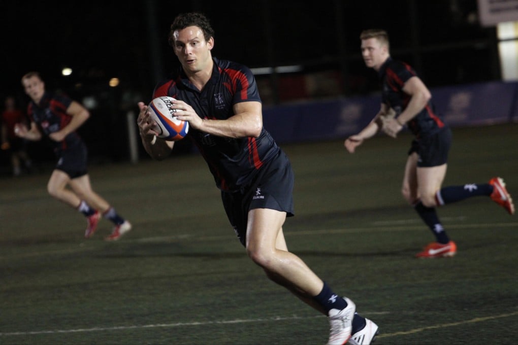 Lloyd Jones hones his game during a Hong Kong national squad training session at King's Park. Photos: Felix Wong/SCMP