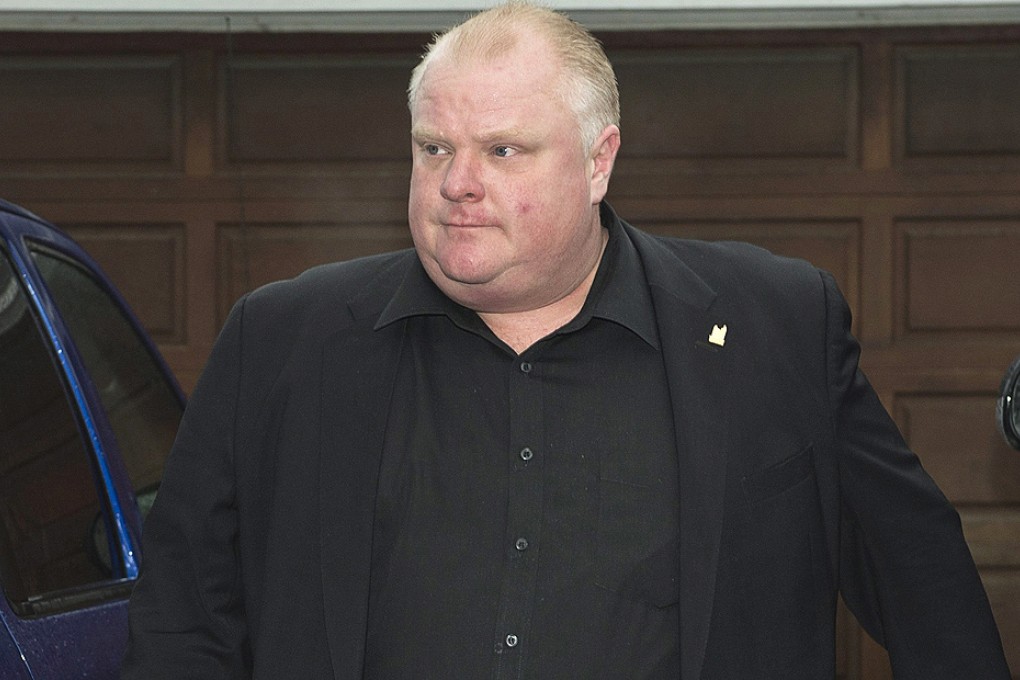 Toronto Mayor Rob Ford leaves his home in Toronto in this file picture from May 1. Photo: AP