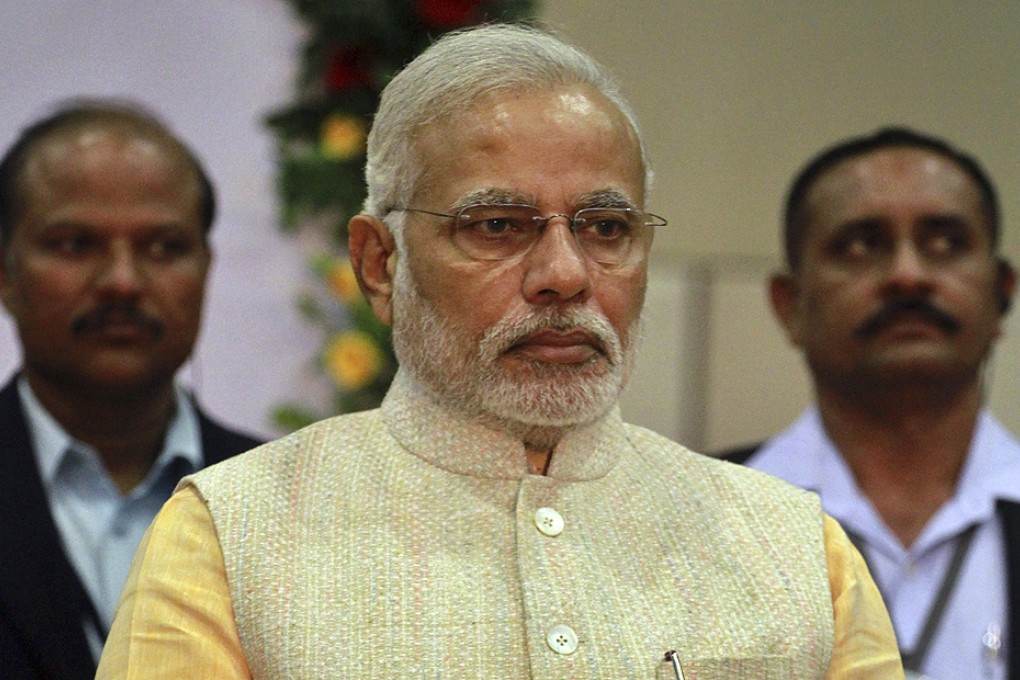 India's next prime minister and Hindu nationalist Bharatiya Janata Party  leader Narendra Modi. Photo: AP