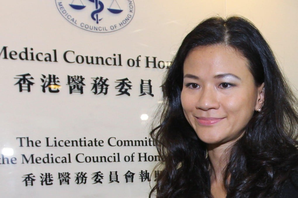 Dr Christine Choy at the council inquiry. Photo: Edward Wong