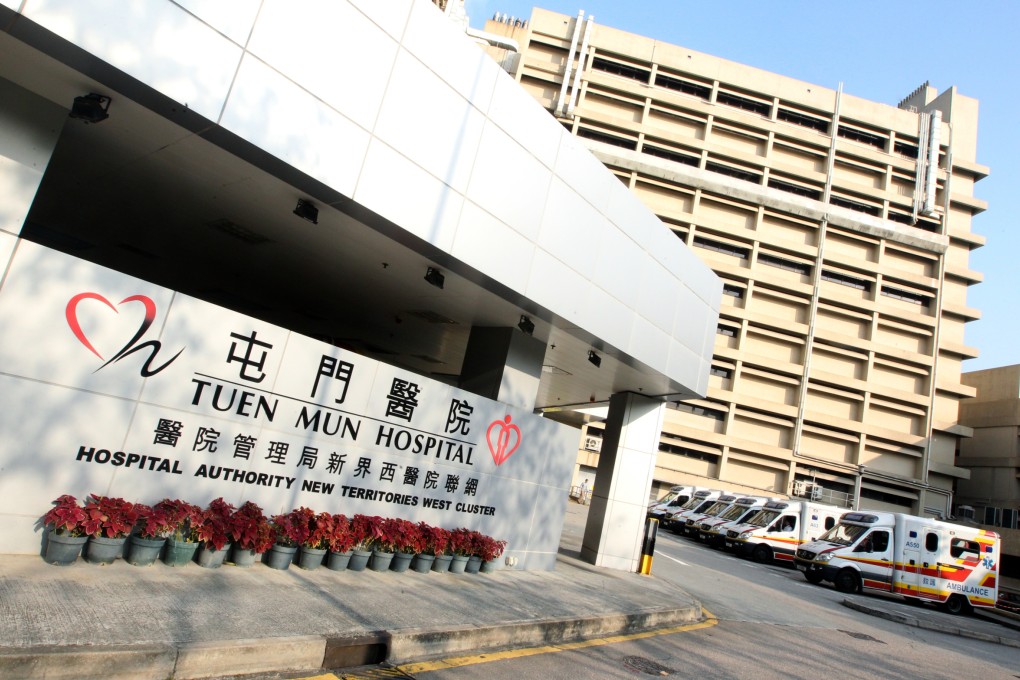 A woman was being treated at Tuen Mun Hospital after a gas explosion at her apartment early today. Photo: Felix Wong