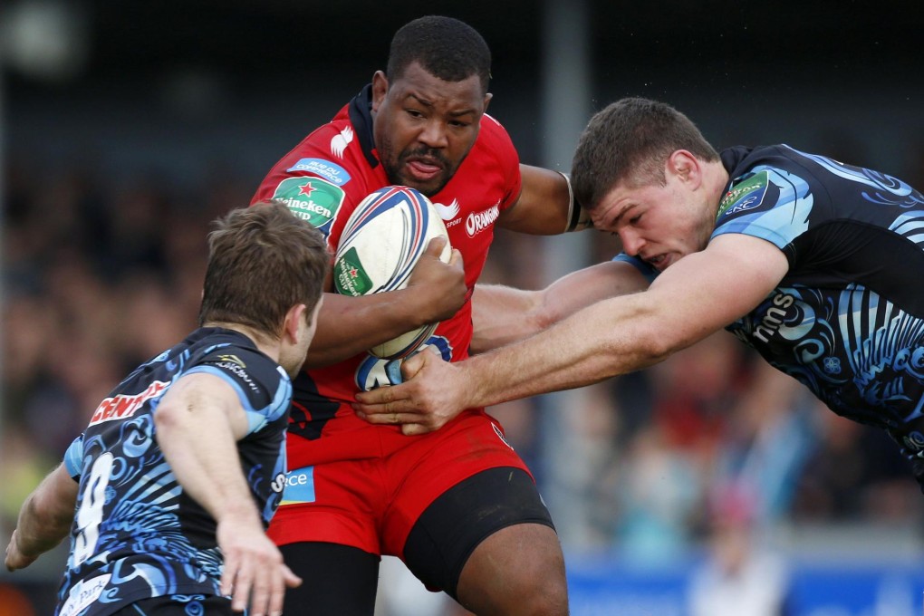 Steffon Armitage, who this week helped Toulon retain the European Cup and was then named European player of the year, may be treated as a “special case” by England’s RWC selectors. Photo: AFP