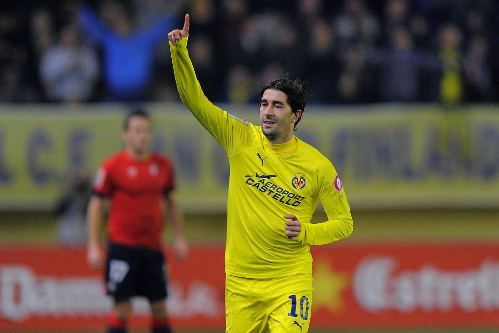Villarreal's midfielder Cani will delight Hong Kong fans. Photo: AFP