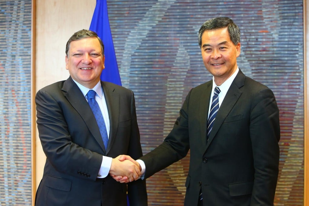 C. Y. Leung is struggling to get policies passed. Photo: Xinhua