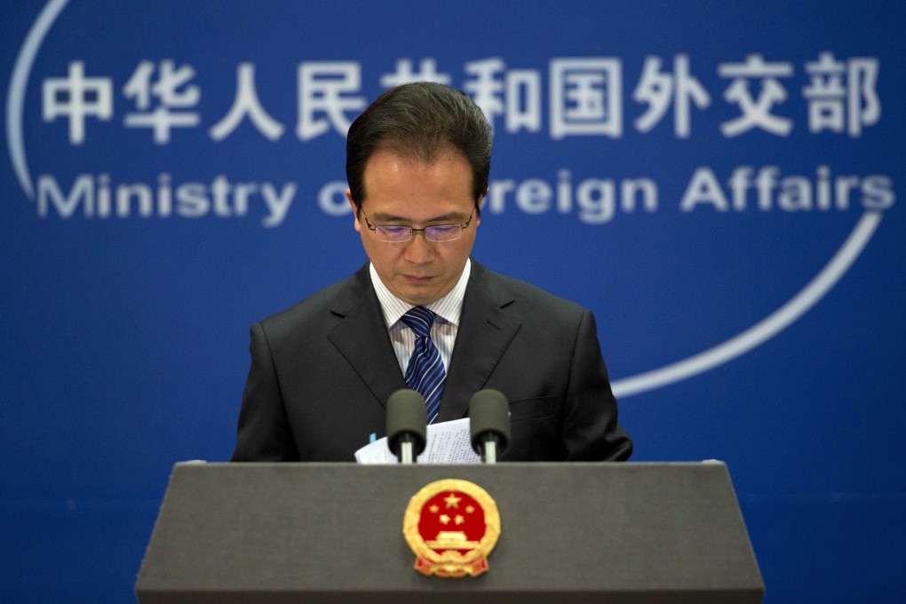 Chinese Foreign Ministry spokesman Hong Lei said China had been a victim of US spying. Photo: AP
