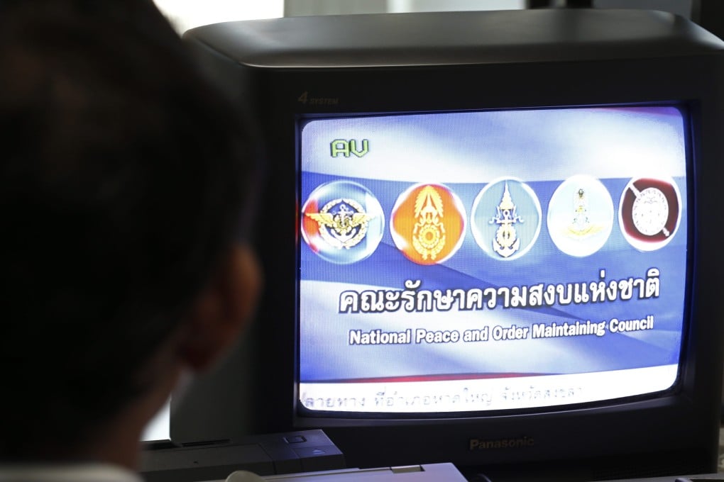 Propaganda videos distributed by Thailand’s military junta began airing to assure the public that all those it is holding in custody are being treated well. Photo: EPA