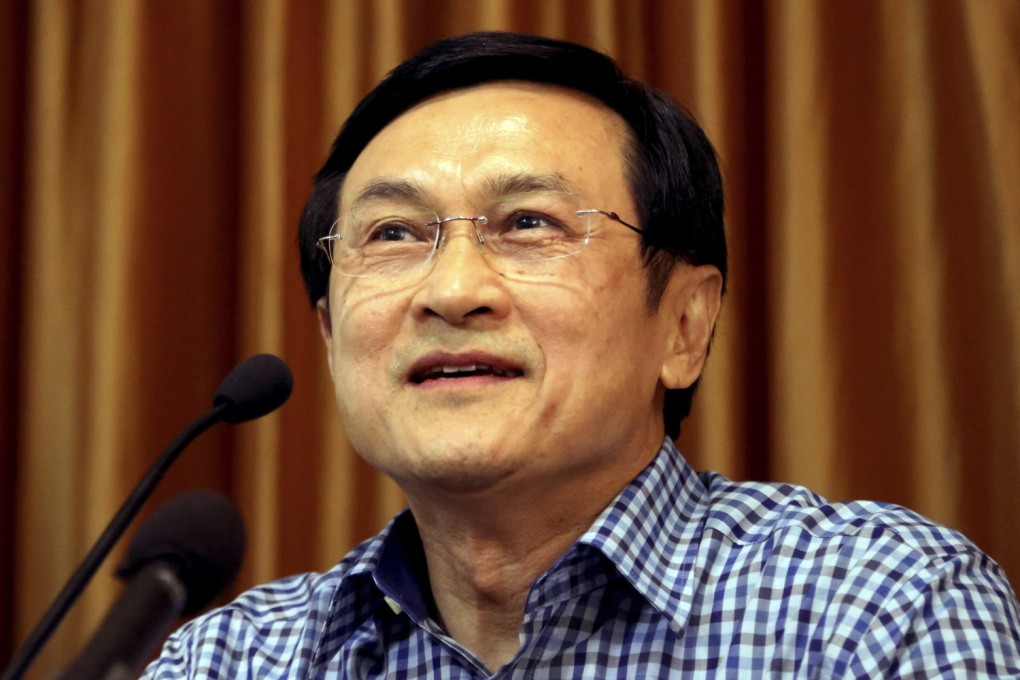 Former Thai education minister Chaturon Chaisang