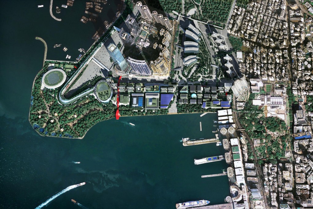 An artist's impression of Norman Foster's plan for the culture hub. Some critics say a lack of flexibility in the Foster plan is complicating the long-awaited development of the arts facilities. Photo: SCMP