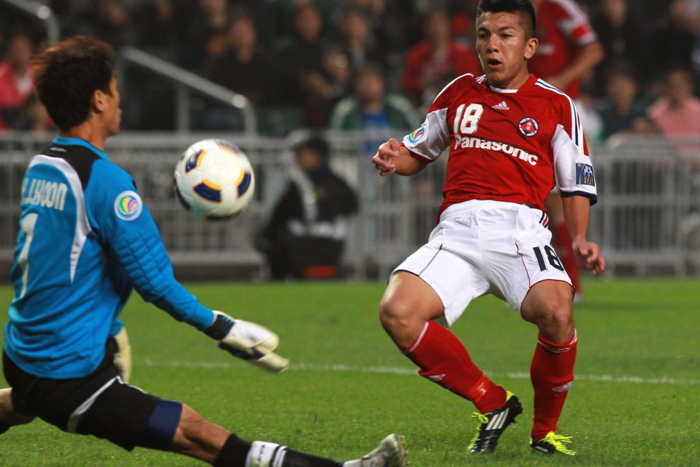 Kwok Kin-ping (right) is the only South China player who has been at the club throughout Lo's eight-year era. Photo: Jonathan Wong