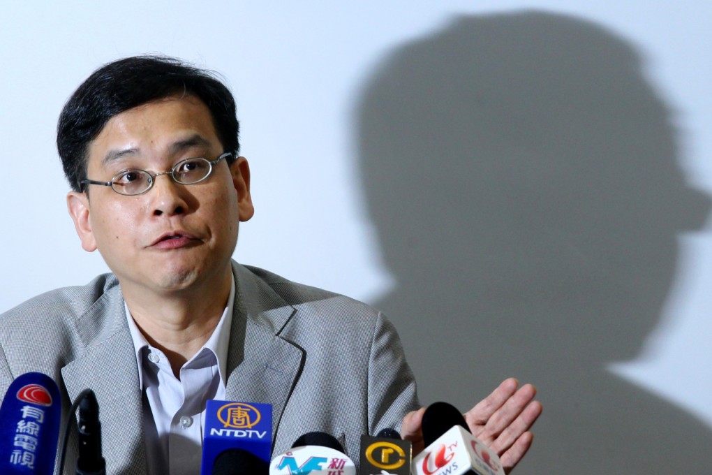 Education lawmaker Ip Kin-yuen said that in hindsight it might have been better to notify other pan-democrats of his meeting. Photo: May Tse