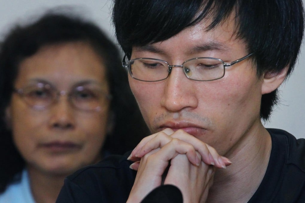 "My mum and dad went on a trip, and they never came back": Ho Ming-leung pictured yesterday. Photo: May Tse