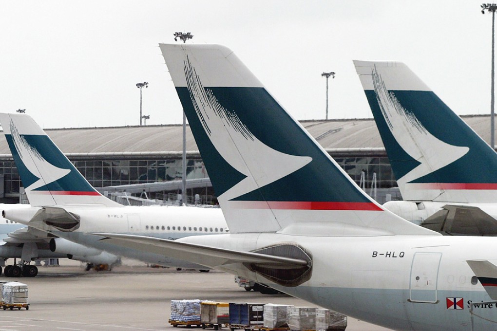Cathay Pacific is looking into an online auction system to fill its planes more often. Photo: EPA