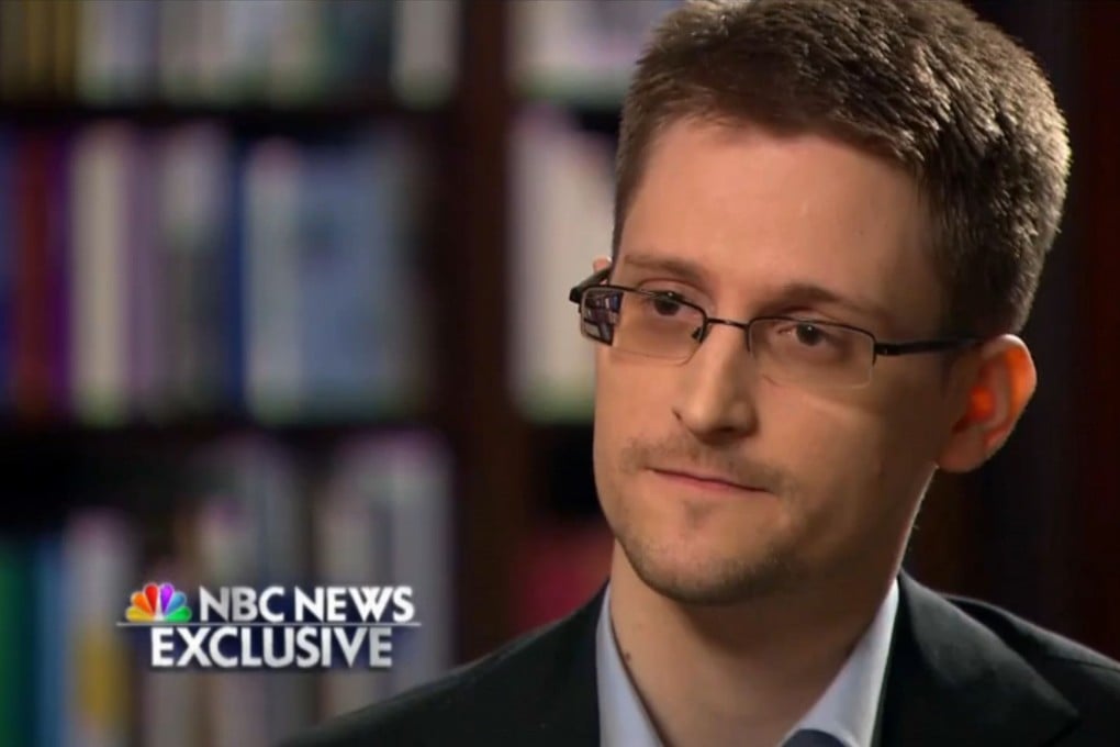 Edward Snowden said he had raised alarms at multiple levels about the NSA’s broad collection of data in an NBC interview. Photo: AFP