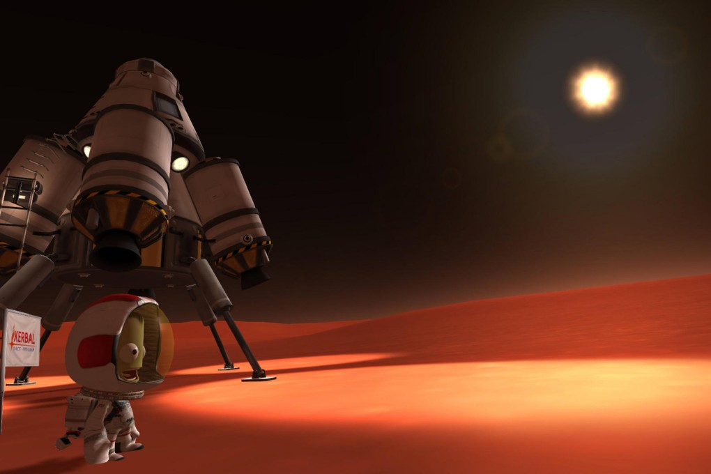 This game makes you feel like you are in space. Nasa hopes it will encourage youngsters to join it. Photo: Kerbal Space Programme