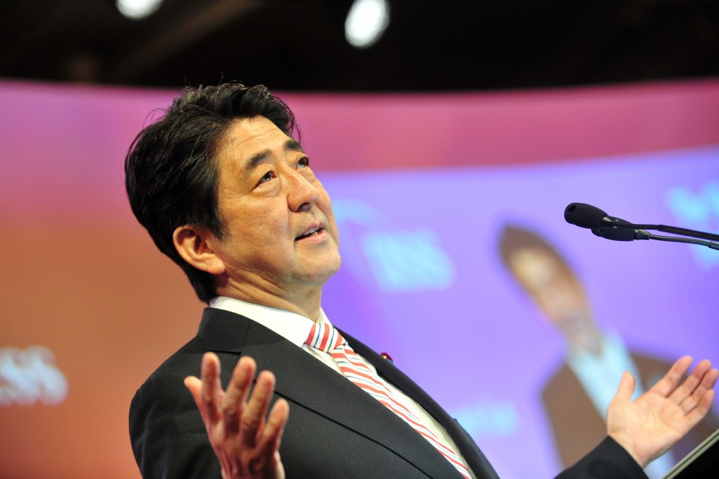 Japanese Prime Minister Shinzo Abe.