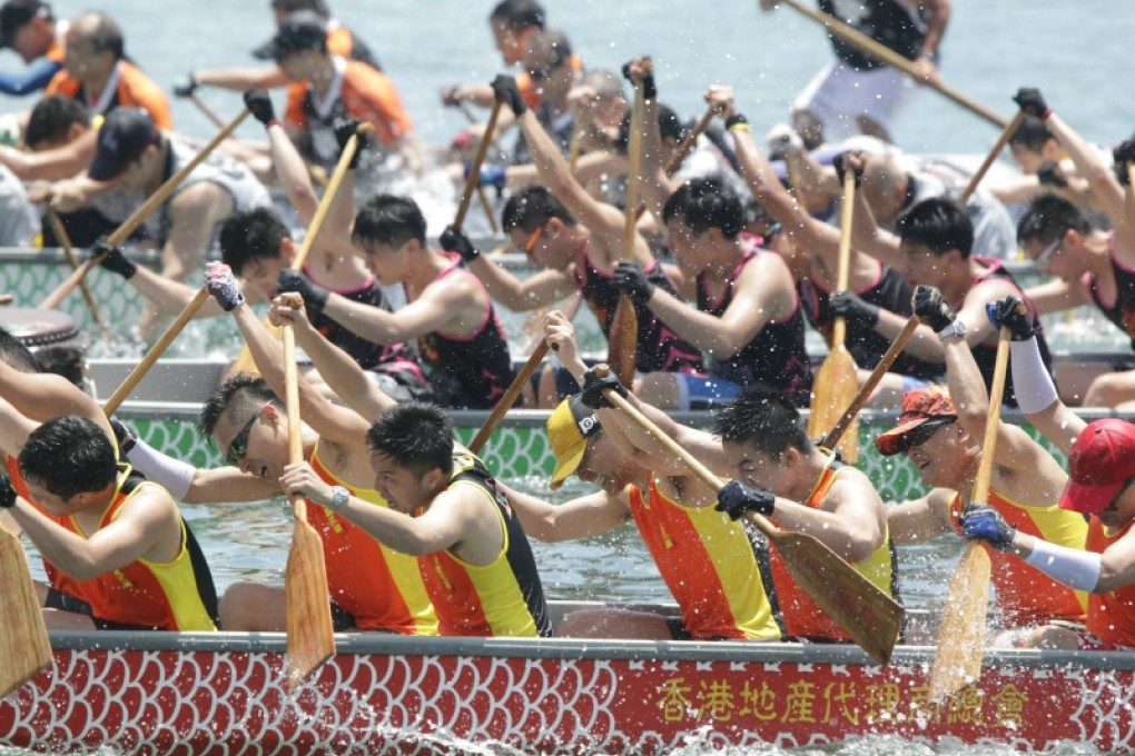Established Sai Kung teams battled against novice non-local crews. Photo: Dickson Lee