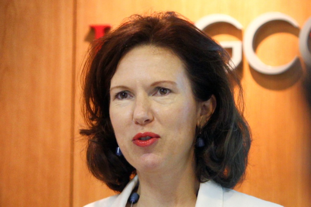 British consul general Caroline Wilson hosted a high-profile breakfast meeting for five pan-democrats on Friday.