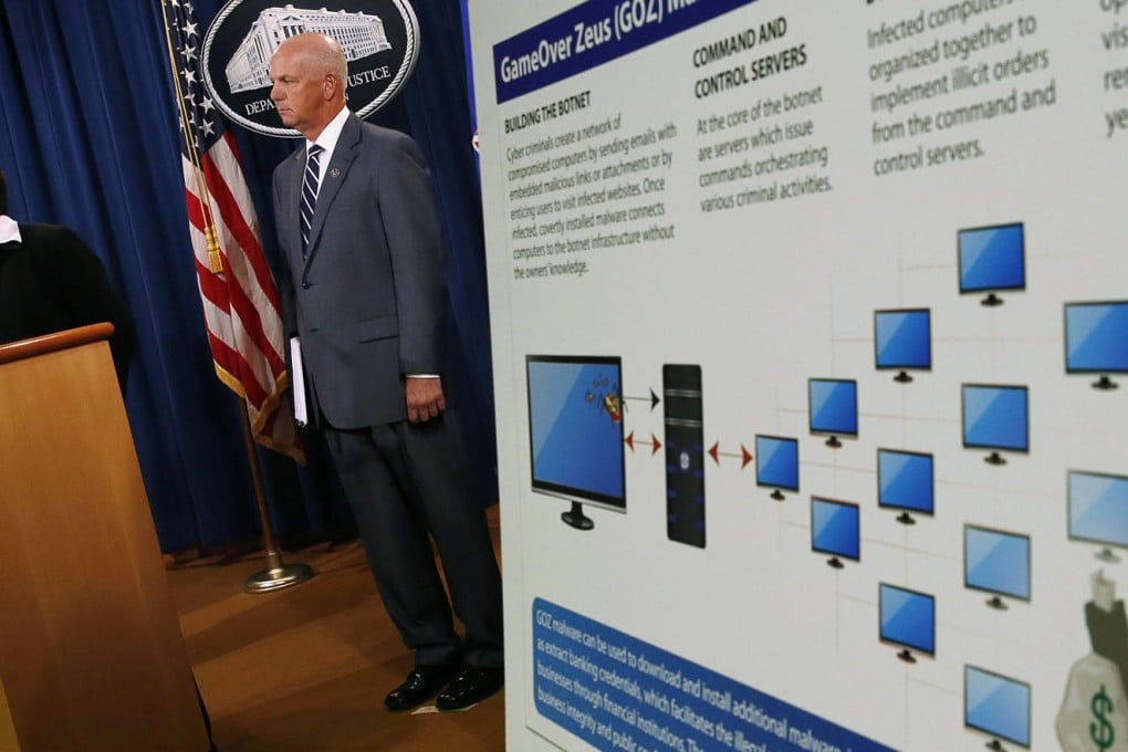 The Justice Department's Leslie Caldwell announces the criminal charges involving viruses planted on computers. Photo: Reuters