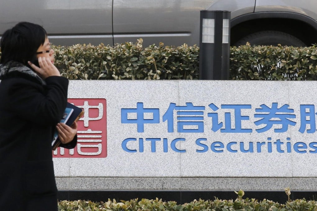 Citic's Hong Kong holding firm is paying the parent US$36 billion in cash and stock for at least 29 China subsidiaries, including financial services businesses. Photo: Reuters