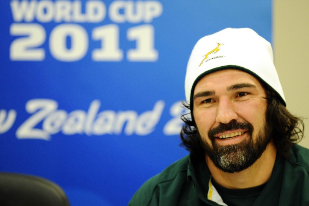 Lock Victor Matfield, 37, came out of retirement this year after hanging up his boots in 2011. Photo: AFP