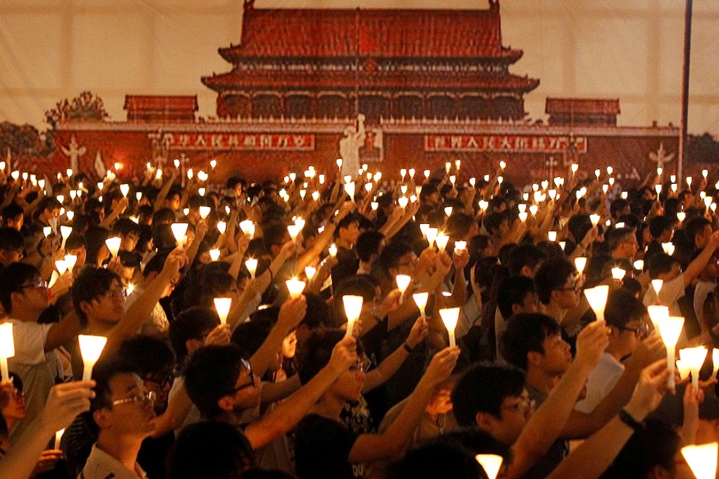 People Power, Scholarism and the Federation of Students have backed the June 4 vigil. Photo: Sam Tsang