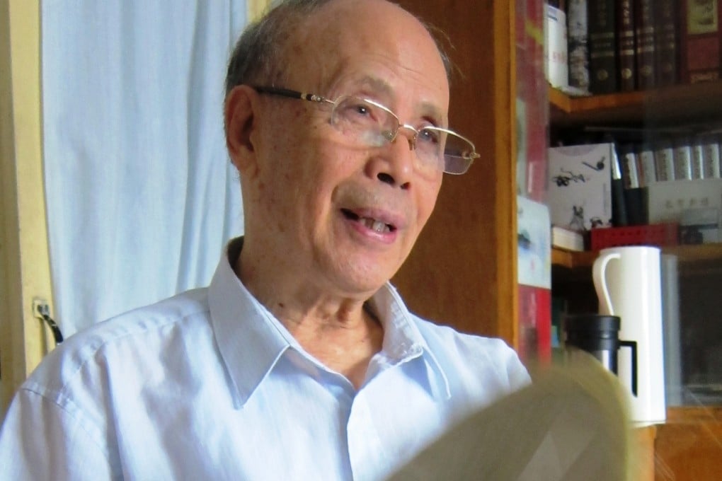 Du Daozheng, 91, says authorities should learn from Mandela's strategy in South Africa's post-apartheid years. Photo: SCMP