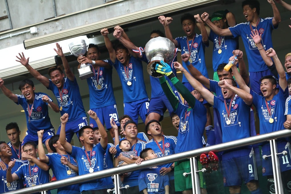 Eastern Salon won last season's FA Cup in May, defeating favourites Kitchee in the final. Photo: Jonathan Wong