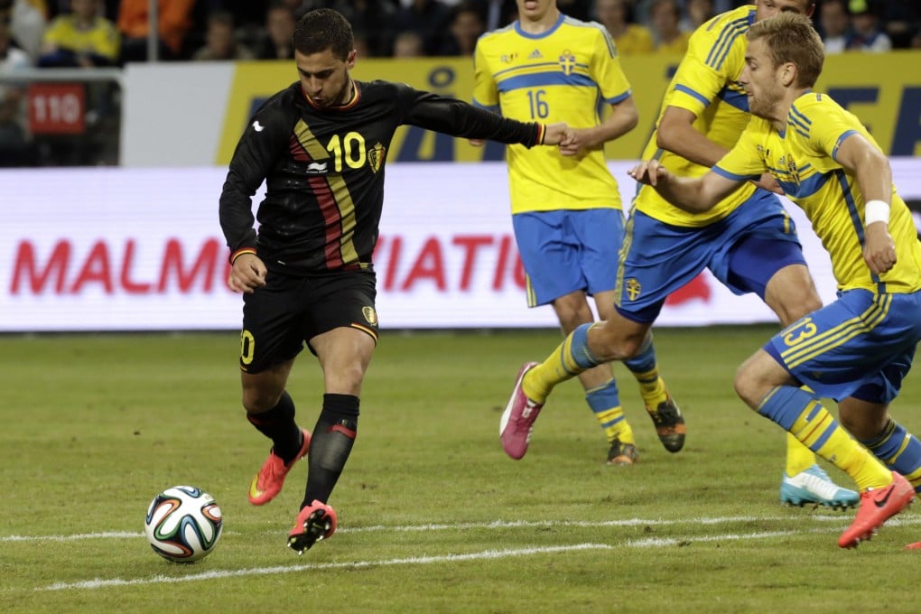 Chelsea's Eden Hazard is expected to stay at Stamford Bridge and not move to Paris Saint-Germain. Photo: Reuters