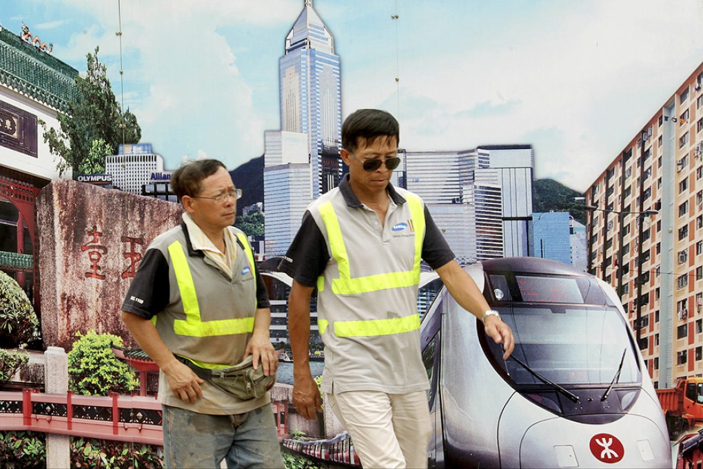 Work on the future To Kwa Wan MTR station and the Sha Tin-Central link has been hit by an archaeological dig. Photo: Dickson Lee