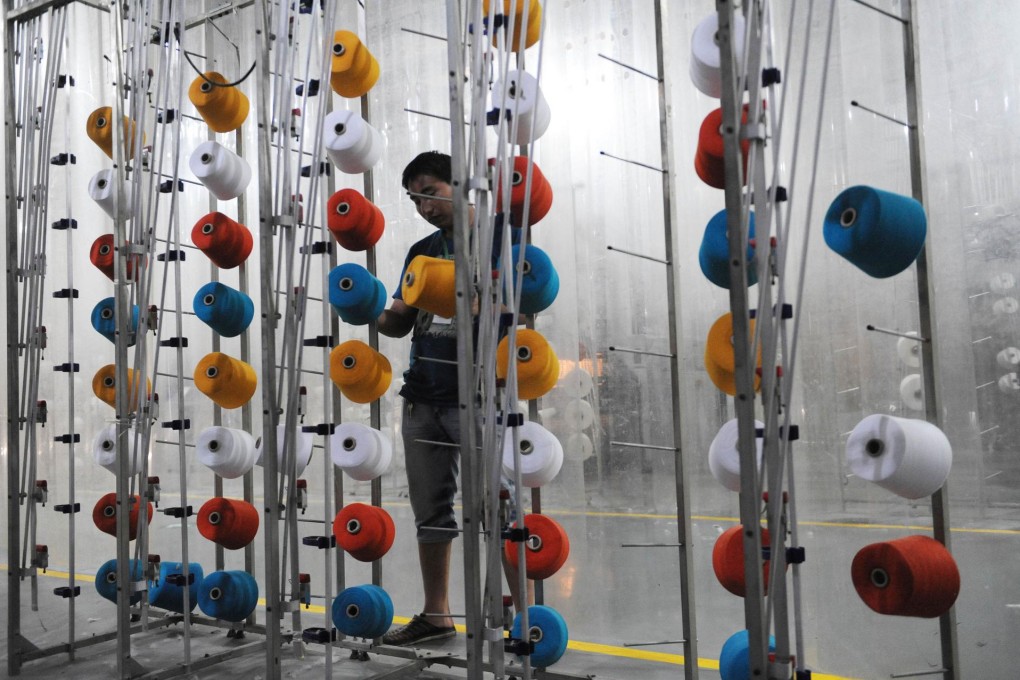 The mainland government is targeting economic growth near 7.2 per cent to support an increase in employment. Photo: AFP