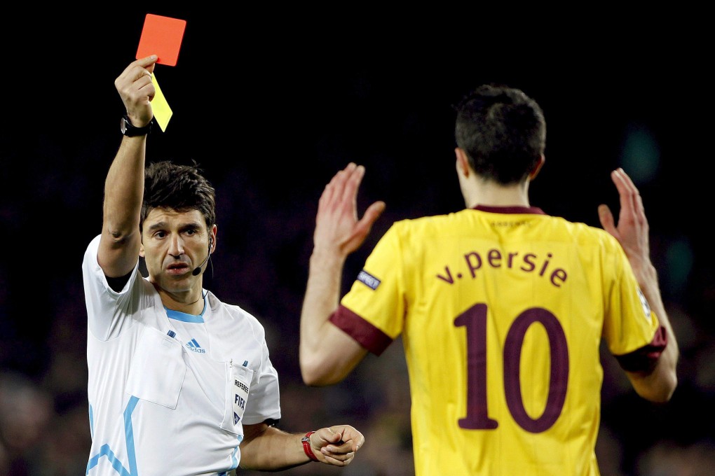 Switzerland's Massimo Bussaca (left) is Fifa's head of refereeing. Photo: EPA