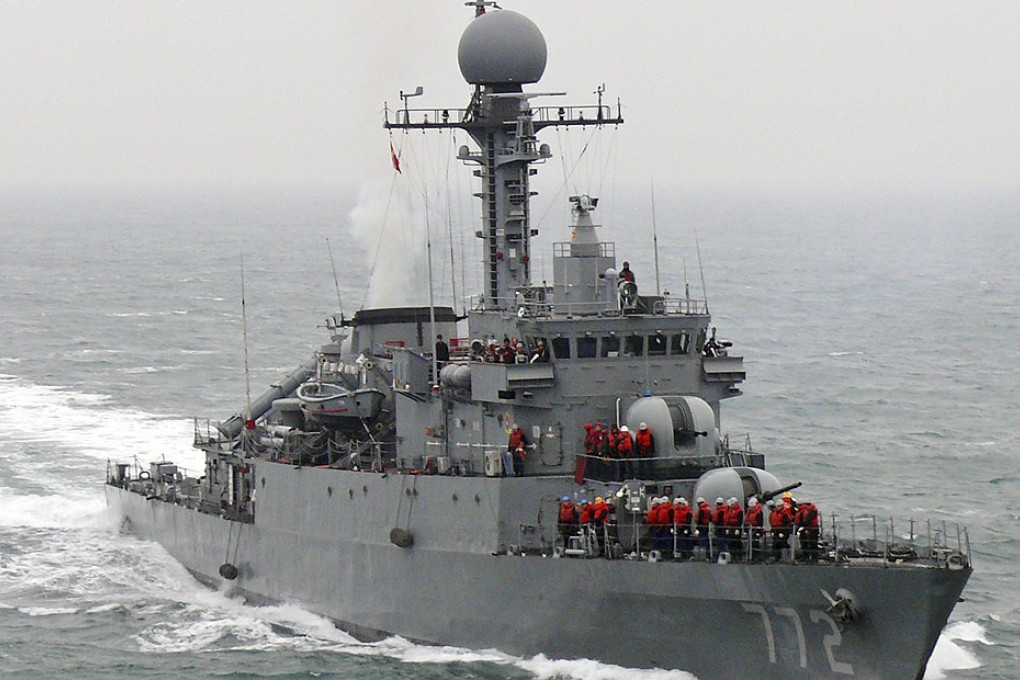 A South Korean Navy corvette. Photo: Reuters