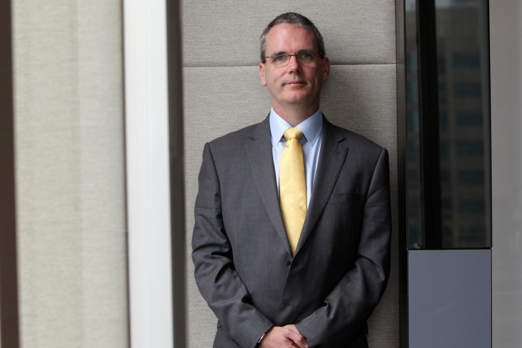 Mark Newman's push to boost ING's commercial banking clout in Asia is backed by the head office's faith in the region. Photo: Jonathan Wong