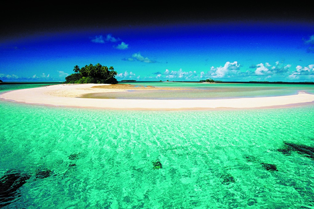 The Marshall Islands in the Pacific Ocean.