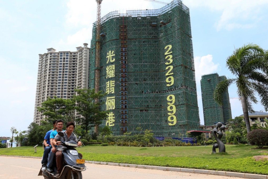 Slowing sales have hit mainland developers' funding and forced many to reassess their construction strategies. Photo: K.Y. Cheng