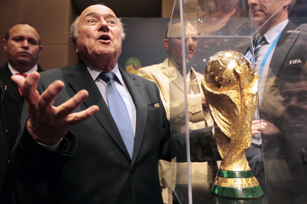 Sepp Blatter got a standing ovation when he told delegates to “show unity in Fifa”. Photo: Reuters