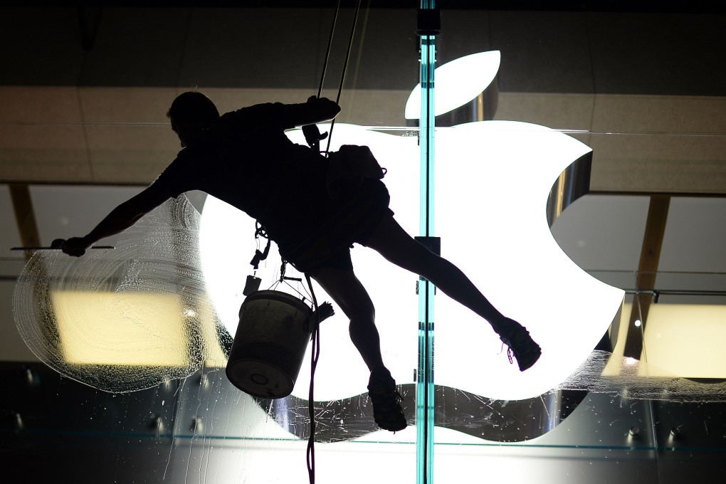 The Russia duo hatched the scheme, which they carried out first by creating a "phishing" site to collect iCloud logins, and then locking the devices. Photo: AFP